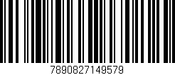 Código de barras (EAN, GTIN, SKU, ISBN): '7890827149579'