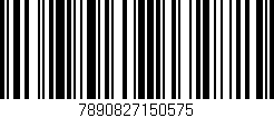 Código de barras (EAN, GTIN, SKU, ISBN): '7890827150575'