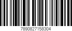 Código de barras (EAN, GTIN, SKU, ISBN): '7890827158304'