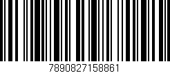 Código de barras (EAN, GTIN, SKU, ISBN): '7890827158861'