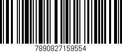 Código de barras (EAN, GTIN, SKU, ISBN): '7890827159554'