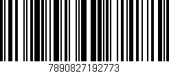 Código de barras (EAN, GTIN, SKU, ISBN): '7890827192773'
