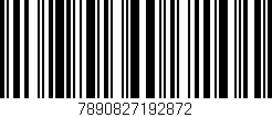 Código de barras (EAN, GTIN, SKU, ISBN): '7890827192872'