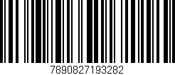 Código de barras (EAN, GTIN, SKU, ISBN): '7890827193282'