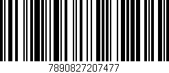 Código de barras (EAN, GTIN, SKU, ISBN): '7890827207477'