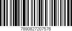 Código de barras (EAN, GTIN, SKU, ISBN): '7890827207576'