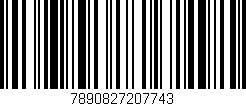 Código de barras (EAN, GTIN, SKU, ISBN): '7890827207743'