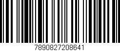 Código de barras (EAN, GTIN, SKU, ISBN): '7890827208641'