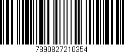 Código de barras (EAN, GTIN, SKU, ISBN): '7890827210354'