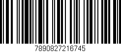 Código de barras (EAN, GTIN, SKU, ISBN): '7890827216745'