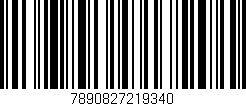 Código de barras (EAN, GTIN, SKU, ISBN): '7890827219340'