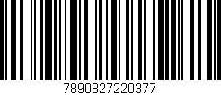 Código de barras (EAN, GTIN, SKU, ISBN): '7890827220377'