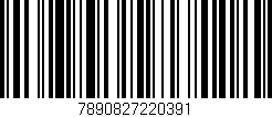 Código de barras (EAN, GTIN, SKU, ISBN): '7890827220391'