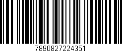 Código de barras (EAN, GTIN, SKU, ISBN): '7890827224351'