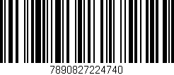 Código de barras (EAN, GTIN, SKU, ISBN): '7890827224740'