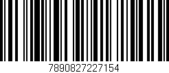 Código de barras (EAN, GTIN, SKU, ISBN): '7890827227154'