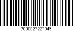 Código de barras (EAN, GTIN, SKU, ISBN): '7890827227345'