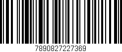 Código de barras (EAN, GTIN, SKU, ISBN): '7890827227369'
