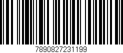 Código de barras (EAN, GTIN, SKU, ISBN): '7890827231199'