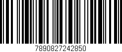 Código de barras (EAN, GTIN, SKU, ISBN): '7890827242850'