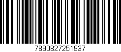 Código de barras (EAN, GTIN, SKU, ISBN): '7890827251937'