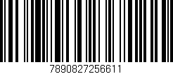 Código de barras (EAN, GTIN, SKU, ISBN): '7890827256611'