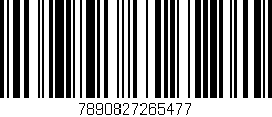 Código de barras (EAN, GTIN, SKU, ISBN): '7890827265477'