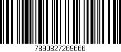 Código de barras (EAN, GTIN, SKU, ISBN): '7890827269666'