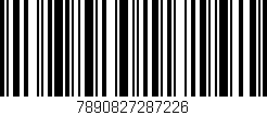 Código de barras (EAN, GTIN, SKU, ISBN): '7890827287226'