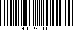 Código de barras (EAN, GTIN, SKU, ISBN): '7890827301038'