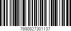 Código de barras (EAN, GTIN, SKU, ISBN): '7890827301137'