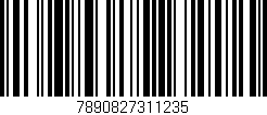 Código de barras (EAN, GTIN, SKU, ISBN): '7890827311235'