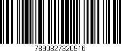 Código de barras (EAN, GTIN, SKU, ISBN): '7890827320916'