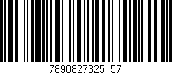 Código de barras (EAN, GTIN, SKU, ISBN): '7890827325157'