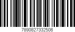 Código de barras (EAN, GTIN, SKU, ISBN): '7890827332506'