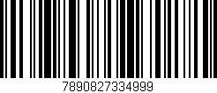 Código de barras (EAN, GTIN, SKU, ISBN): '7890827334999'