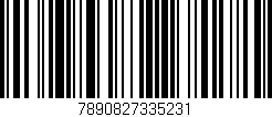Código de barras (EAN, GTIN, SKU, ISBN): '7890827335231'