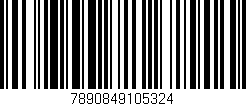 Código de barras (EAN, GTIN, SKU, ISBN): '7890849105324'