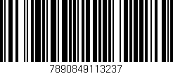 Código de barras (EAN, GTIN, SKU, ISBN): '7890849113237'