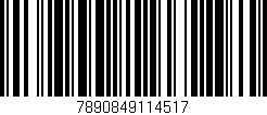 Código de barras (EAN, GTIN, SKU, ISBN): '7890849114517'
