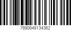 Código de barras (EAN, GTIN, SKU, ISBN): '7890849134362'