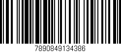 Código de barras (EAN, GTIN, SKU, ISBN): '7890849134386'