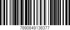 Código de barras (EAN, GTIN, SKU, ISBN): '7890849138377'