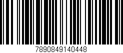 Código de barras (EAN, GTIN, SKU, ISBN): '7890849140448'