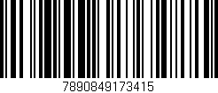 Código de barras (EAN, GTIN, SKU, ISBN): '7890849173415'
