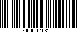 Código de barras (EAN, GTIN, SKU, ISBN): '7890849196247'