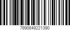 Código de barras (EAN, GTIN, SKU, ISBN): '7890849221390'