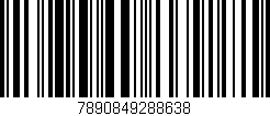 Código de barras (EAN, GTIN, SKU, ISBN): '7890849288638'