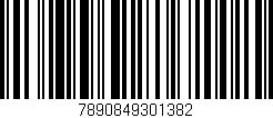 Código de barras (EAN, GTIN, SKU, ISBN): '7890849301382'