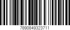 Código de barras (EAN, GTIN, SKU, ISBN): '7890849323711'
